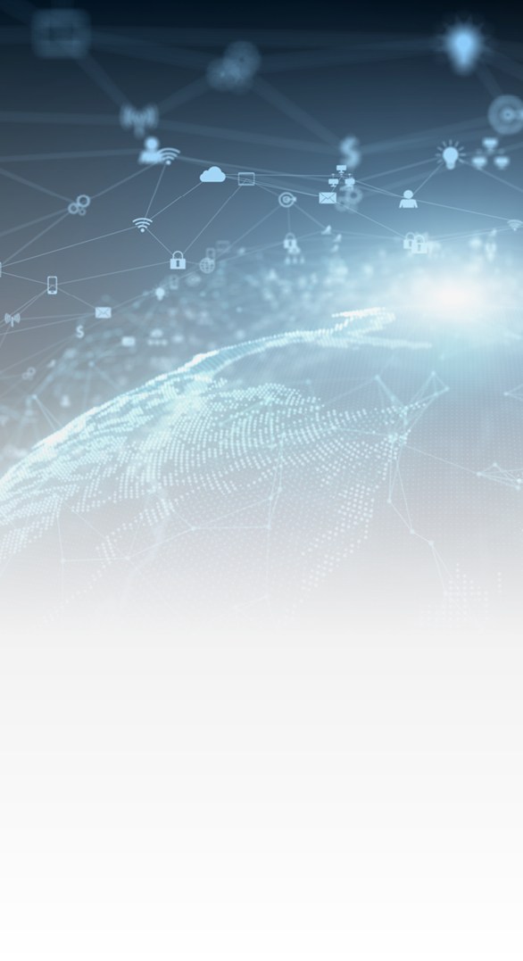 Technology Network Data Connection Network Marketing and Cyber Security Concept  Earth element furnished by Nasa